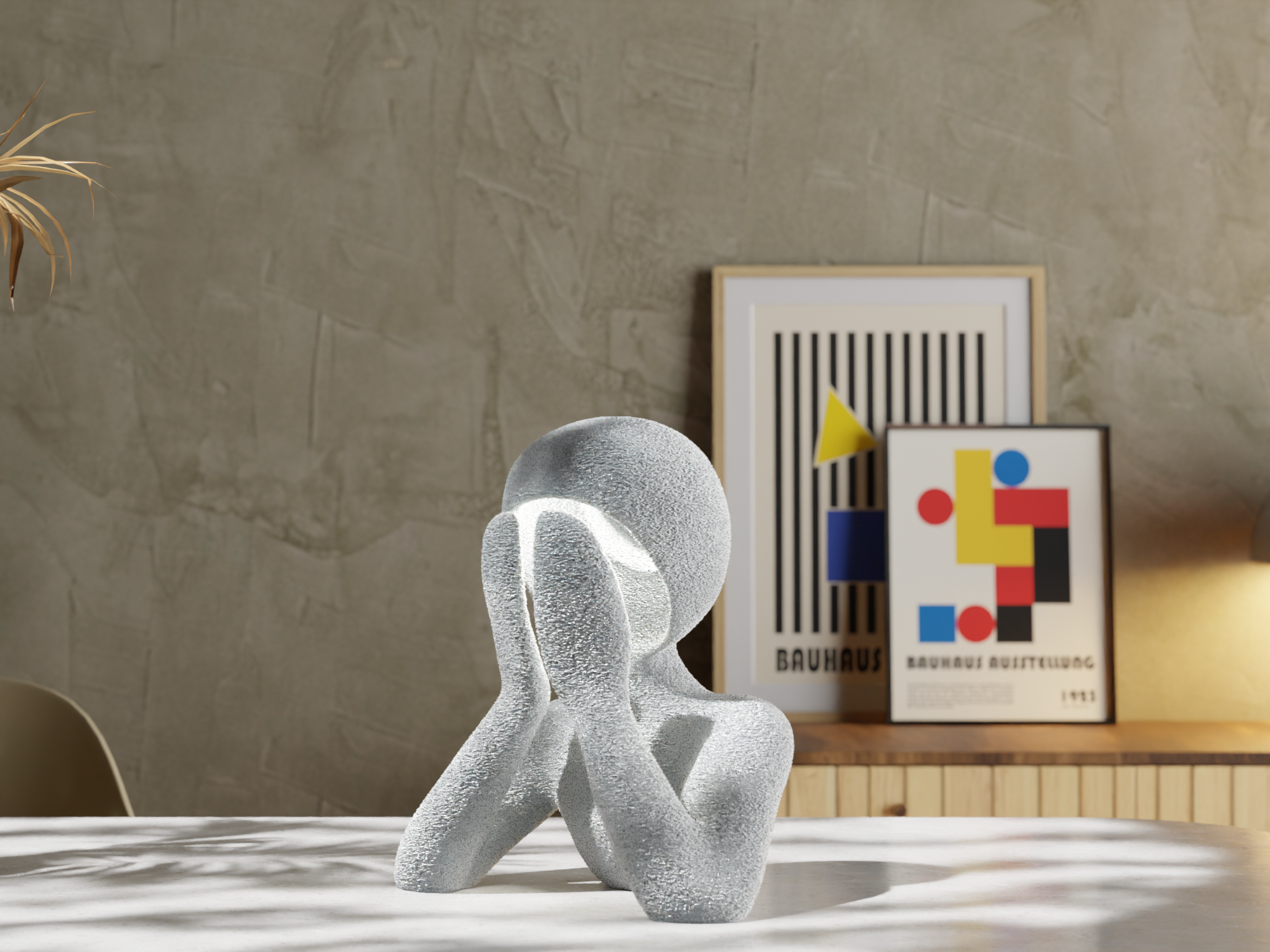 NObody Lamp | Modern Sculptural Table Light