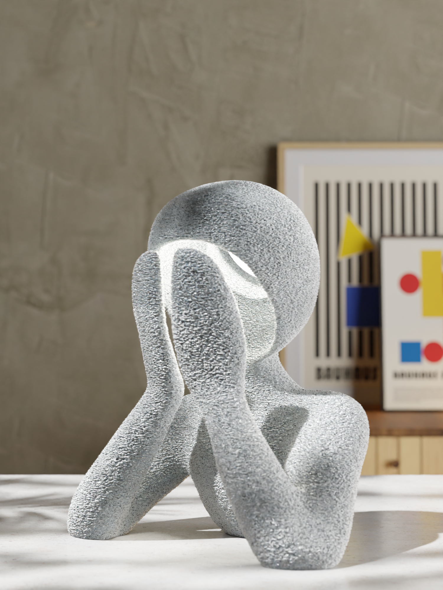 NObody Lamp | Modern Sculptural Table Light