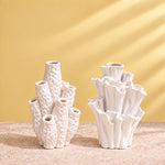 Coral Vase V4 and V3 duo set