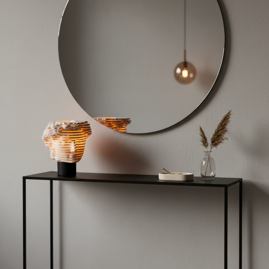 David Lamp | Layered Sculpture Light