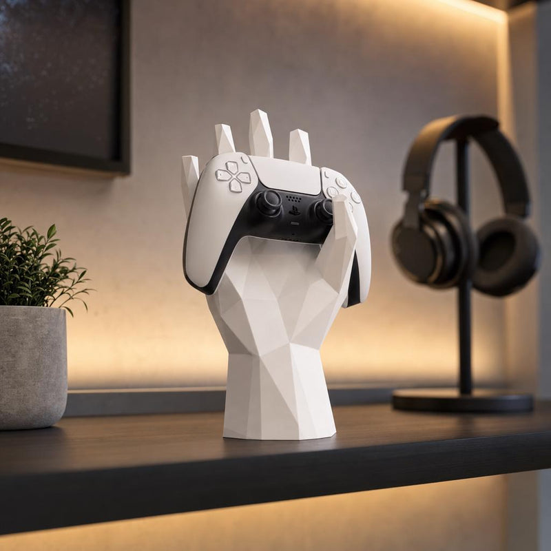 Low Poly Hand Controller Stand