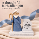 Moses commandment display styled as a faith-filled gift