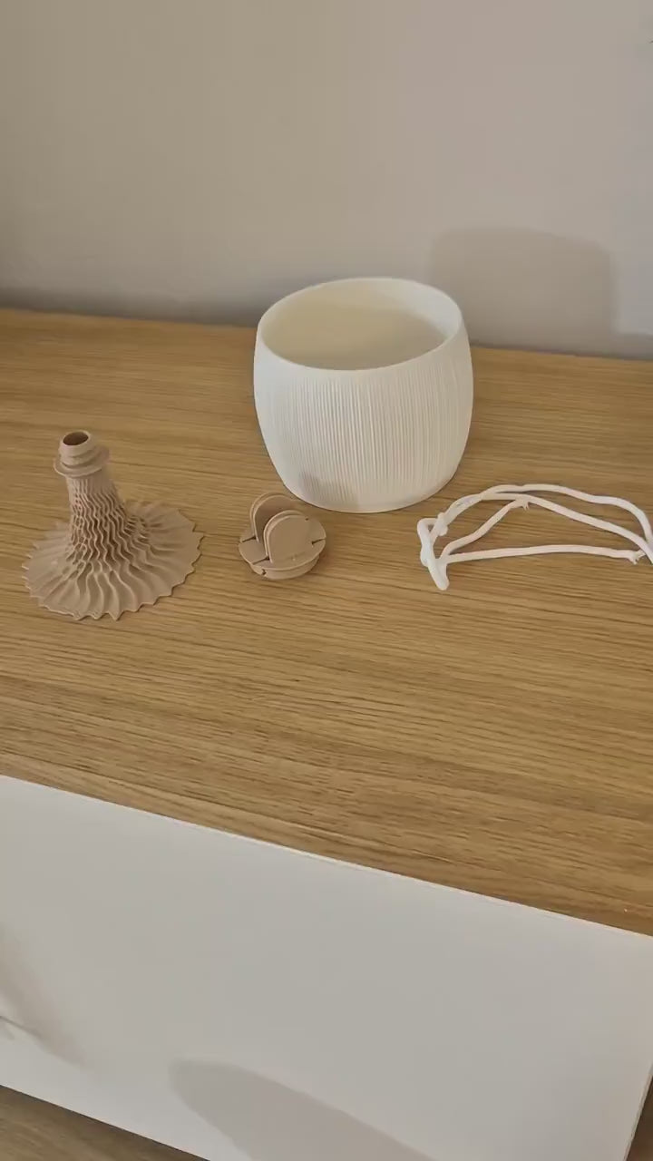 Pallas Self-Watering Planter product demonstration 1 from Etsy